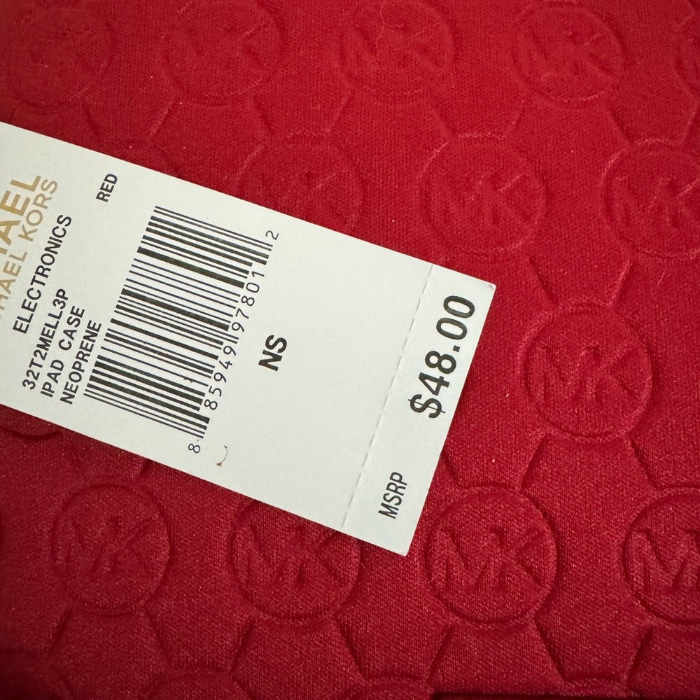 NWT Michael Kors electronics/iPad pouch